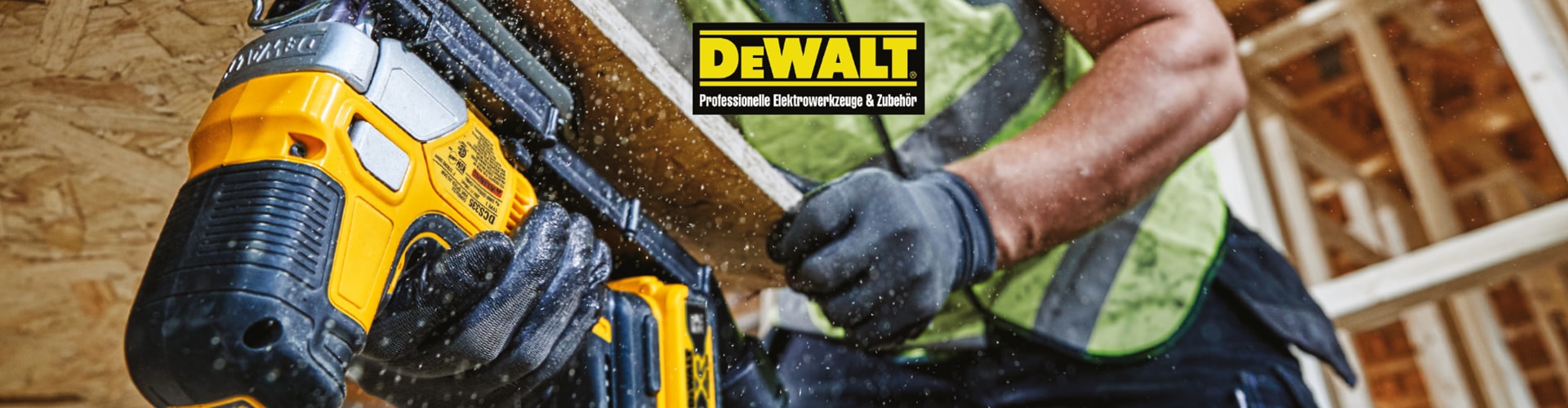 DeWalt Elektrowerkzeuge von DEXIS Austria für Profis