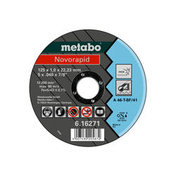 Novorapid 125x1,0x22,23 Inox 616271000 Metabo