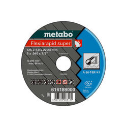 Flexiarapid super 125x1,0x22,23 Stahl 616189000 Metabo