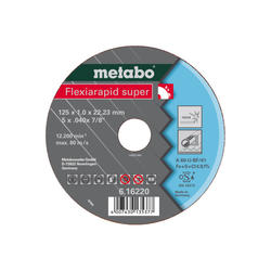 Flexiarapid super 125x1,6x22,23 Inox 616222000 Metabo