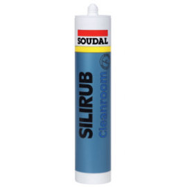 Dichtstoff Silikon Weiß 310ml Silirub Cleanroom Soudal