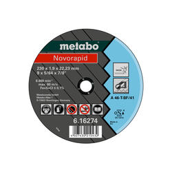 Novorapid 180x1,5x22,23 Inox 616273000 Metabo