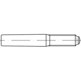 Kegelstift mit Gewindezapfen DIN 7977