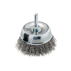 Topfbürste 50x 0,3 / 6mm, Stahl, gewellt 626790000 Metabo