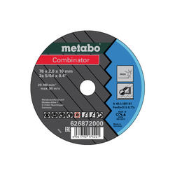 3 Combinator 76x2,0x10 mm Inox 626872000 Metabo
