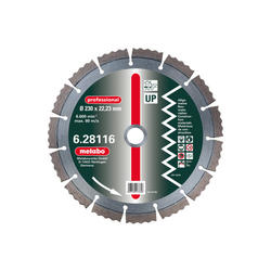 Dia-TS, 230x22,23 mm, professional, UP 628116000 Metabo