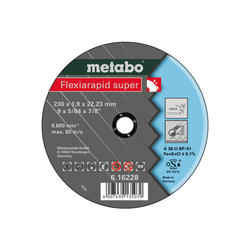 Flexiarapid super 230x1,9x22,23 Inox 616228000 Metabo