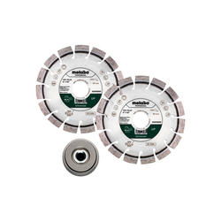 Set:2xDia-TS 125mm,UP+1xQuickspannmutter 628582000 Metabo