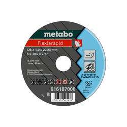 Flexiarapid 125x1,0x22,2 Inox 616187000 Metabo