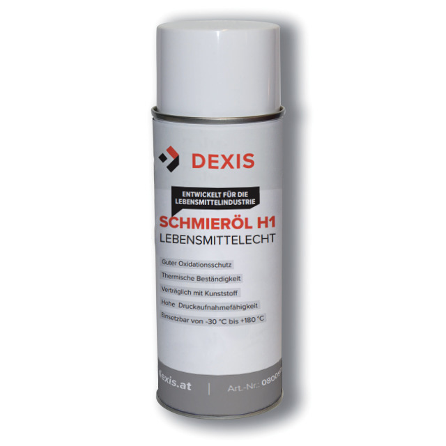 Lebensmittelechtes Schmieröl H1 - jetzt bei DEXIS Austria kaufen